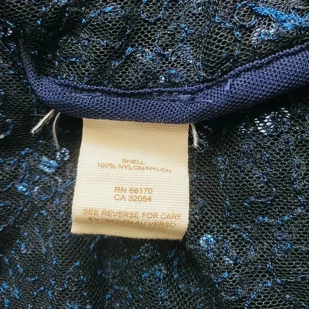 FREE PEOPLE | Intimately Blue Sparkly Sequin Embroidered Slip Mini Dress Size L
